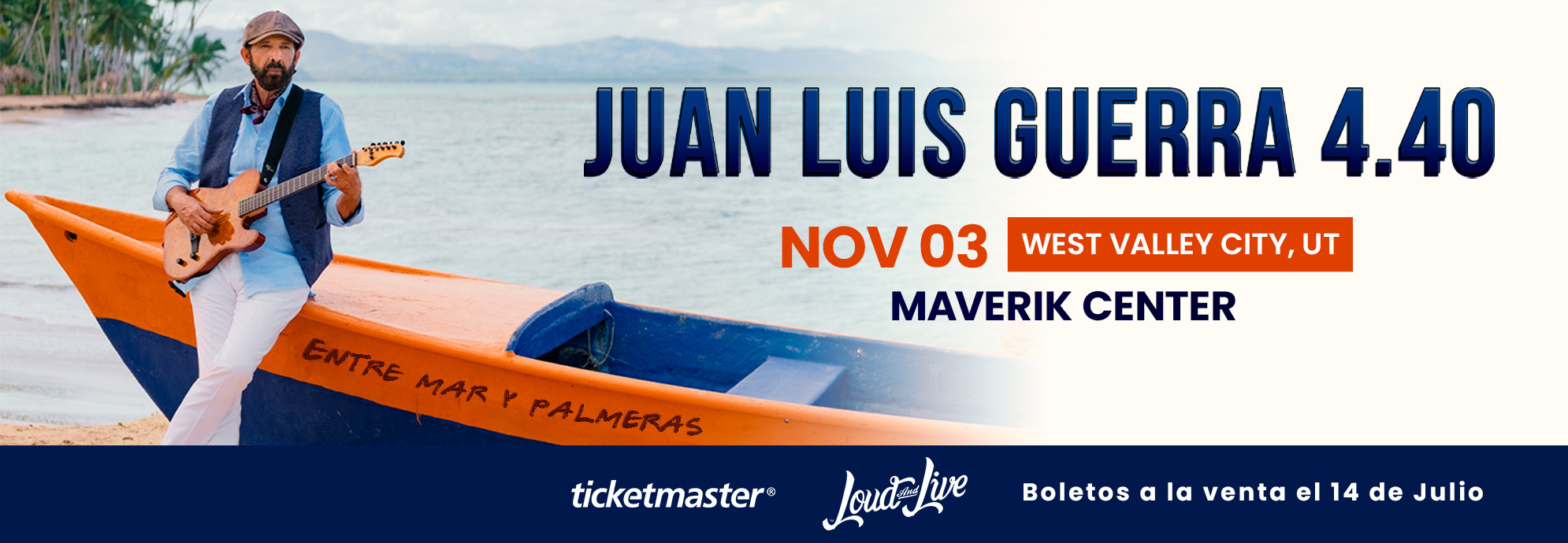 Juan Luis Guerra - Entre Mar y Palmeras Tour
